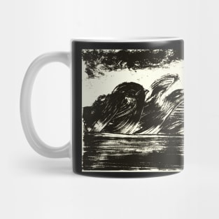 Black And White Mountains Mug